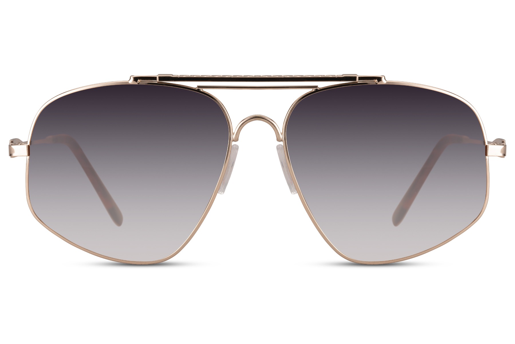 Γυαλί Αviator unisex χρυσός μεταλλικός σκελετός 5784